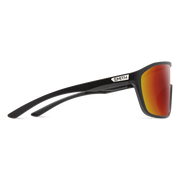 Smith Boomtown Matte Black Frame l ChromaPop Red Mirror Lens