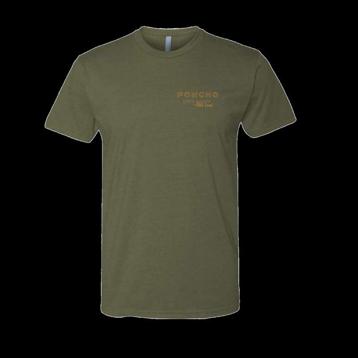 Poncho Elk and Moon T-Shirt