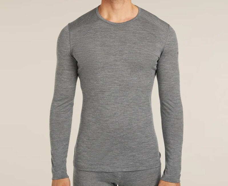 Icebreaker Men Merino 200 Oasis Long Sleeve Crewe