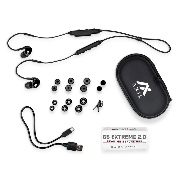 AXIL GS Extreme 2.0 Tactical Wireless Hearing Pro/EarBuds