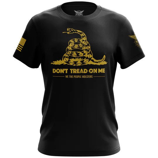 We The People Don't Tread on Me Gadsden Flag Short Sleeve T-Shirt