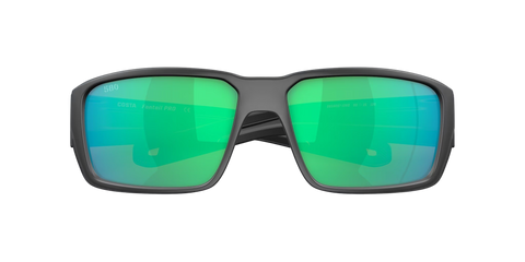 Costa Del Mar Fantail PRO 06S9079 907910 Matte Gray Frame | Green Mirror 580G