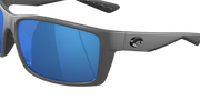 Costa Del Mar Reefton RFT 98 OBMP Matte Gray Frame l Blue Mirror 580P Lens