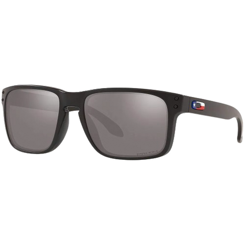 Oakley Holbrook Matte Black Frame l Prizm Black Lens Black Flag