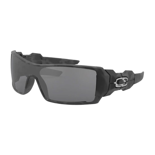 Oakley Oil Rig OO9081-0228 Black Camo Frame l Prizm Black Iridium