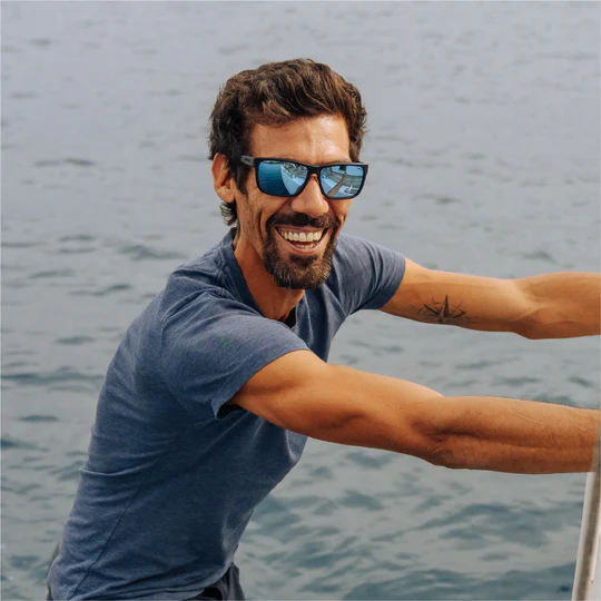 Revo Winston Eco-Friendly Matte Black|Blue Water 1242-01-BL