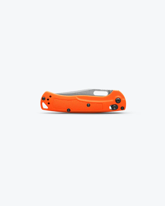 Benchmade Mini Taggedout Orange Grivory