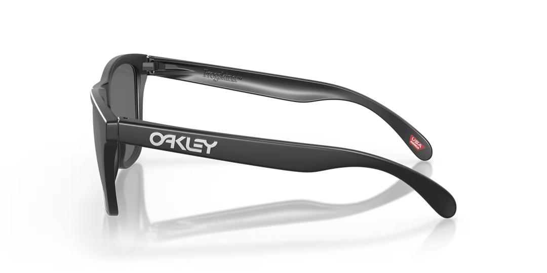Oakley OO9013-F7 Frogskins Matte Black Frame l Prizm Black Polarized Lens