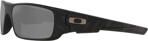 Oakley Crankshaft Shadow Camo Frame l Black Iridium Polarized Lens
