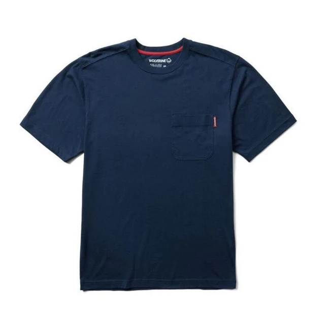 Wolverine Men's Classic Short Sleeve Pocket Tee W1211960