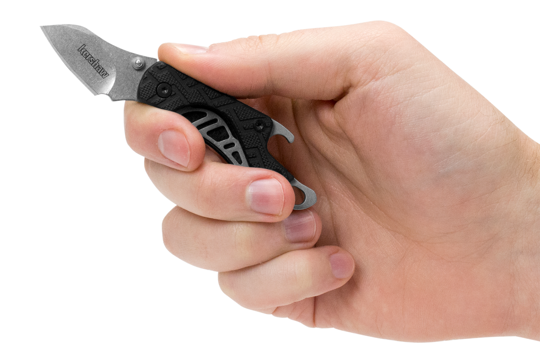 Kershaw Cinder Mini Pocket Knife - in hand