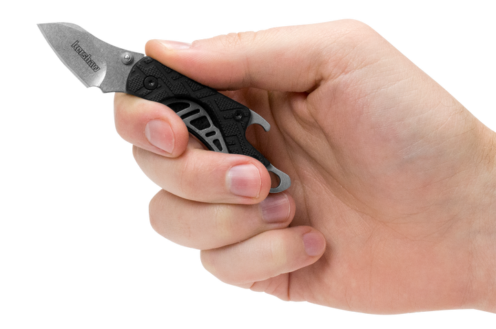 Kershaw Cinder Mini Pocket Knife - in hand