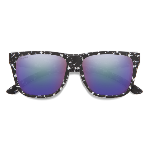 Smith Lowdown 2 Matte Black Marble Frame l ChromaPop Polarized Violet Mirror Lens