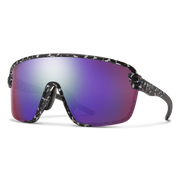 Smith Bobcat Matte Black Marble Frame l ChromaPop Violet Mirror Lens