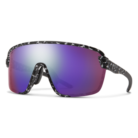 Smith Bobcat Matte Black Marble Frame l ChromaPop Violet Mirror Lens