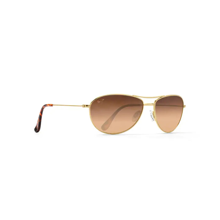 Maui Jim HS245-16 Baby Beach Gold Frame l HCL Bronze Polarized Lens