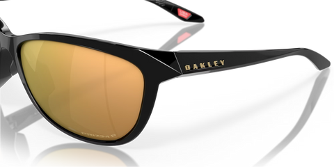 Oakley Pasque OO9222-0160 Polished Black Frame l Prizm Rose Gold Polarized Lens