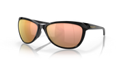 Oakley Pasque OO9222-0160 Polished Black Frame l Prizm Rose Gold Polarized Lens