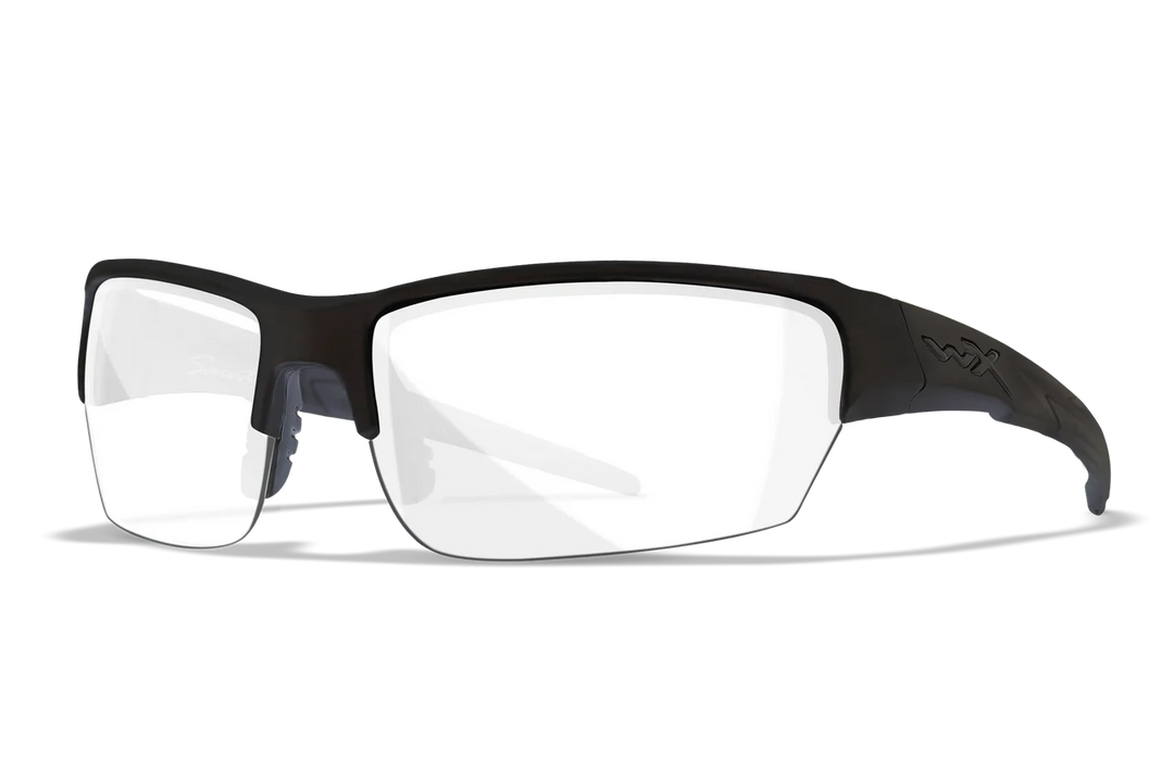 Wiley X Saint CHSAI07 Matte Black Frame | Clear/Grey Lens