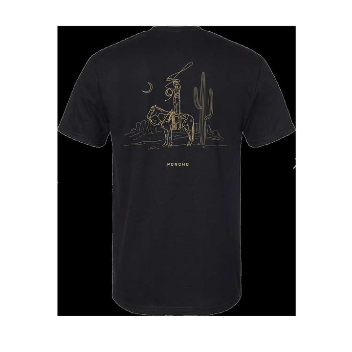 Poncho The Cowboy Moon T-Shirt