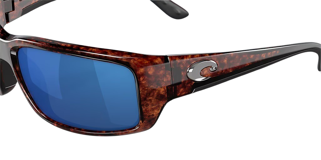 Costa Del Mar Fantail TF 10 OBMP Tortoise Frame | Blue Mirror 580P Lens
