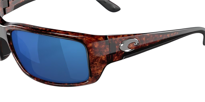 Costa Del Mar Fantail TF 10 OBMP Tortoise Frame | Blue Mirror 580P Lens