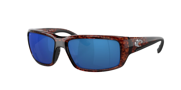 Costa Del Mar Fantail TF 10 OBMP Tortoise Frame | Blue Mirror 580P Lens