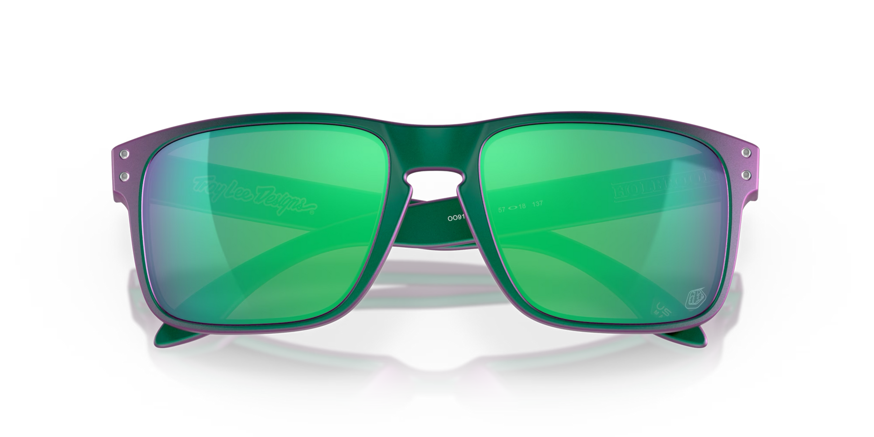 Oakley Holbrook Troy Lee Designs OO9102 T455 Matte Purple Green Shift Black Flag Outfitters