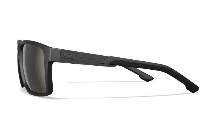 Wiley X Apex AC6APX04 Matte Black Frame| Captivate Polarized Tungsten Mirror Lens