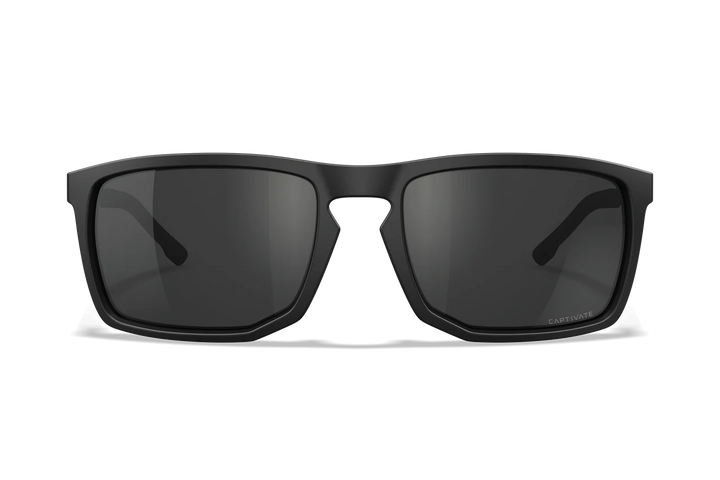 Wiley X Axe AC6AXE02 Matte Black Frame | Captivate Polarized Grey Lens
