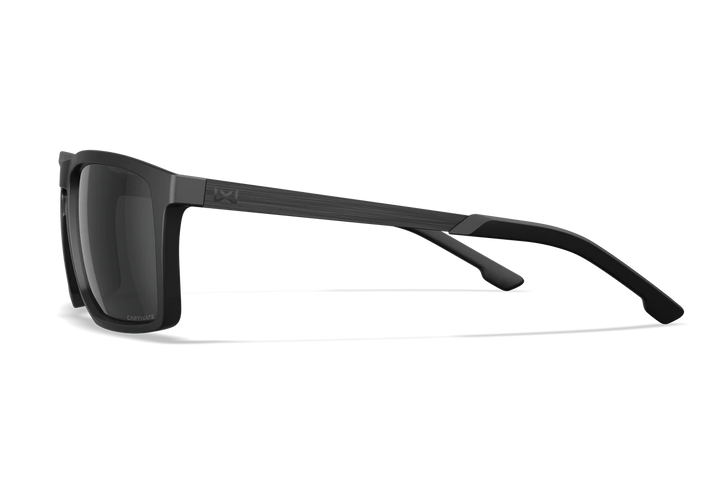 Wiley X Axe AC6AXE02 Matte Black Frame | Captivate Polarized Grey Lens