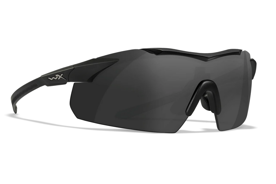 Wiley X Vapor v2.5 With Comm Temples 3552 Matte Black Frame | Clear/Grey/Light Rust Lens