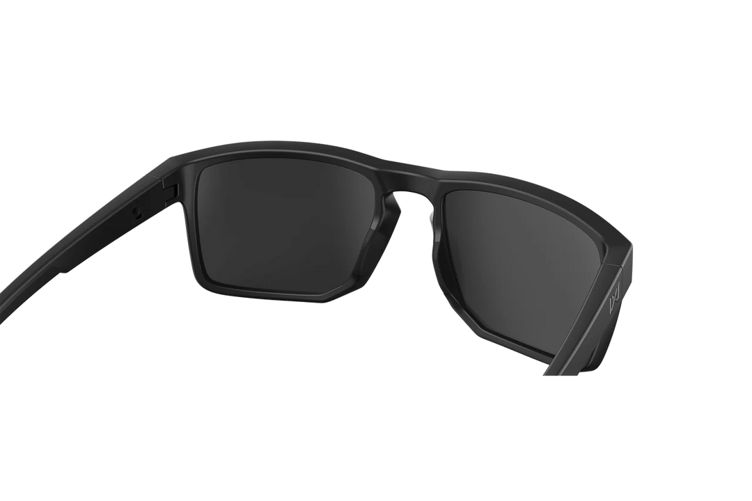 Wiley X Founder  AC6FND05 Matte Black Frame | Captivate Polarized Black Mirror Lens