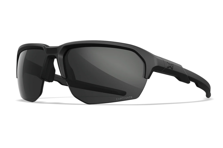 Wiley X Jakl CHJKL02 Matte Black Frame | Captivate Non-Polarized Grey Lens