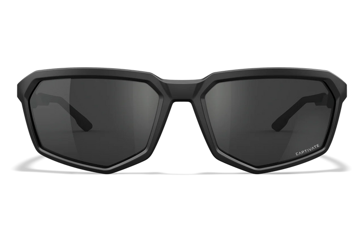 Wiley X Recon AC6RCN02 Matte Black Frame | Captivate Grey Lens