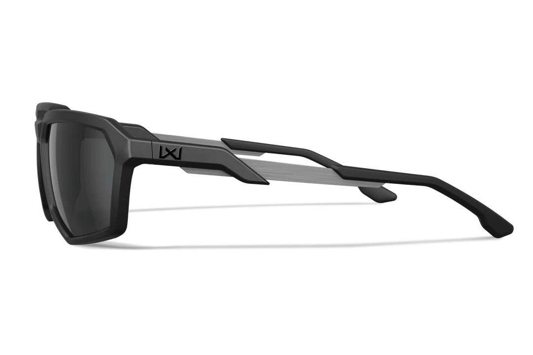 Wiley X Recon AC6RCN02 Matte Black Frame | Captivate Grey Lens