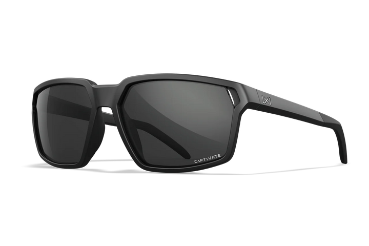 Wiley X Sierra AC6SRA01 Matte Black Frame | Captivate Grey Lens