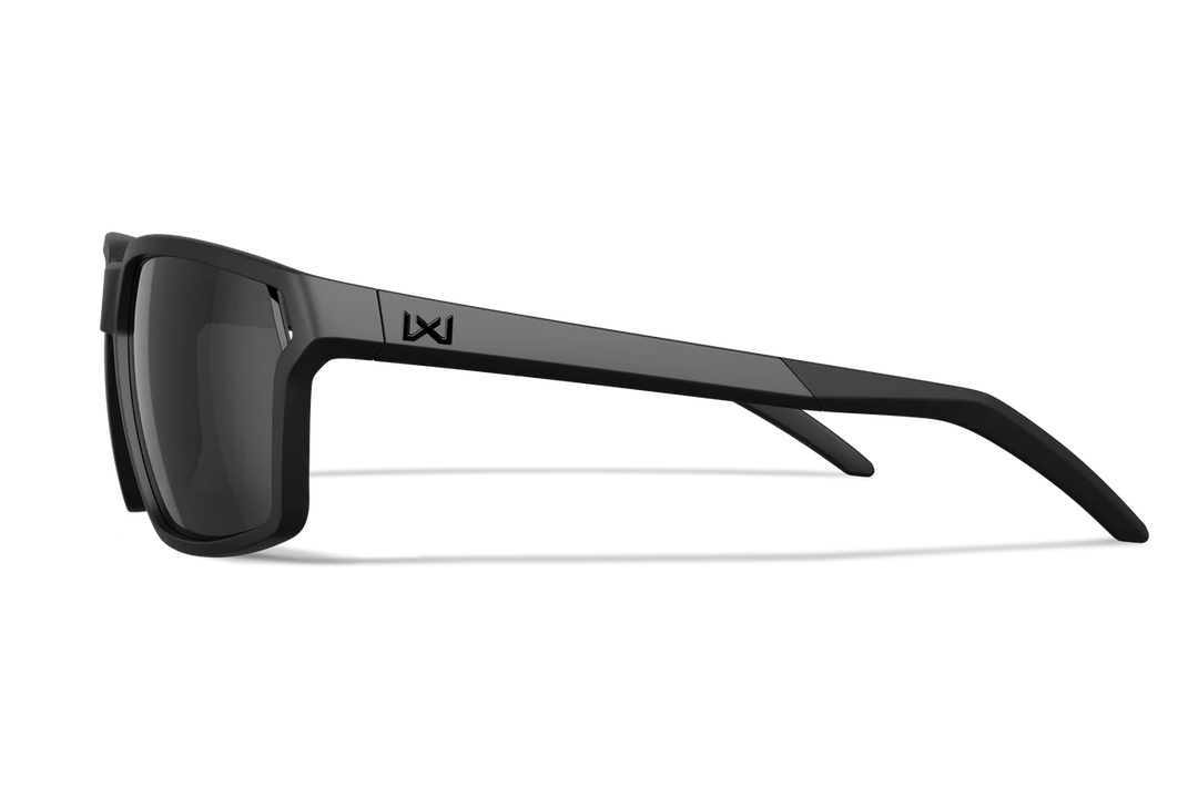 Wiley X Sierra AC6SRA01 Matte Black Frame | Captivate Grey Lens