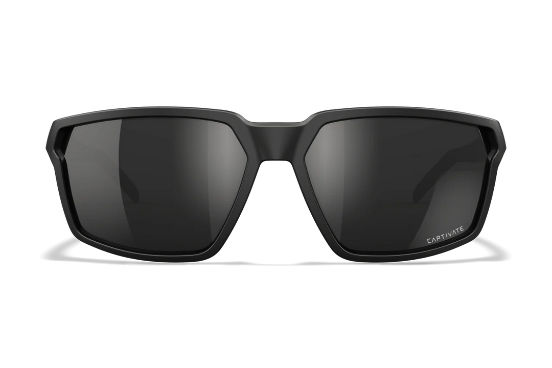 Wiley X Sierra AC6SRA05 Matte Black Frame | Captivate Polarized Black Mirror Lens