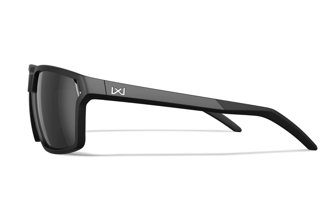 Wiley X Sierra AC6SRA05 Matte Black Frame | Captivate Polarized Black Mirror Lens