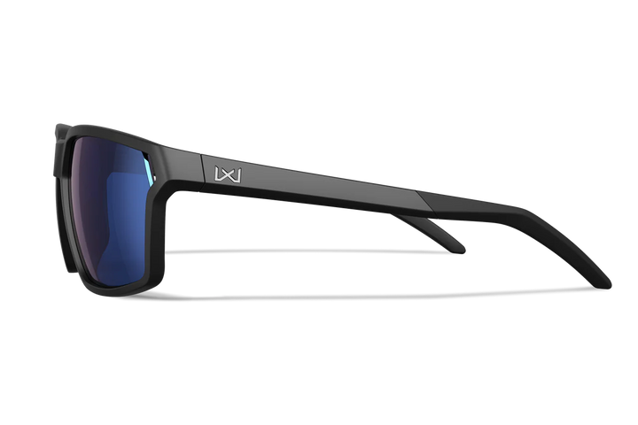 Wiley X Sierra AC6SRA09 Matte Black Frame | Captivate Polarized Blue Mirror Lens