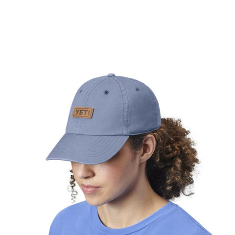 YETI Leather Logo Badge Hat