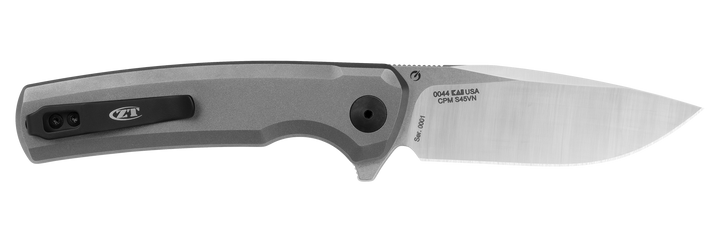 Zero Tolerance 0044 Folding Knife - back view, open