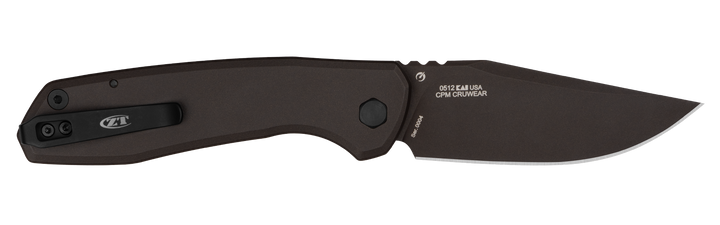 Zero Tolerance 0512 Auto Knife - back view, open