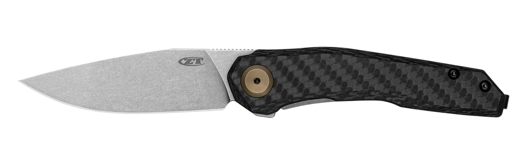 Zero Tolerance 0545 Folding Knife - profile view, open