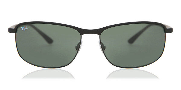 Ray-Ban RB3671 186/31 Black Frame | Green Lens