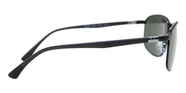 Ray-Ban RB3671 186/31 Black Frame | Green Lens