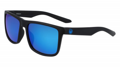 Dragon Alliance Meridien LL H2O 5717-007 H20 Matte Black Frame | Lumalens Blue Ion Polarized Lens