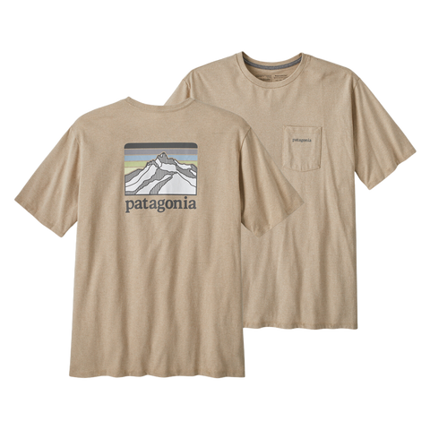 Patagonia Men's Line Logo Ridge Pocket Responsibili-Tee
