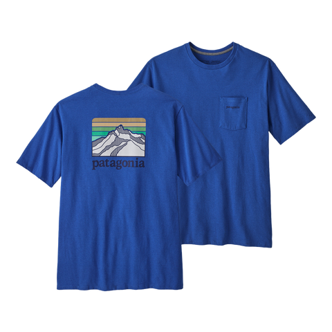 Patagonia Men's Line Logo Ridge Pocket Responsibili-Tee